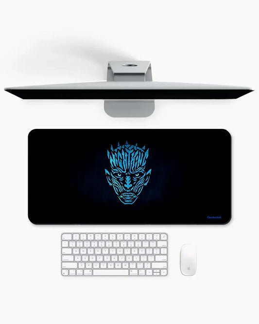 Ice Sovereign Print Desk Mat