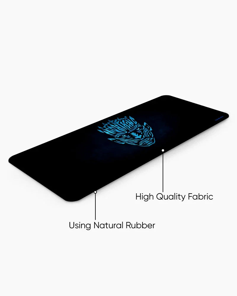 Ice Sovereign Print Desk Mat