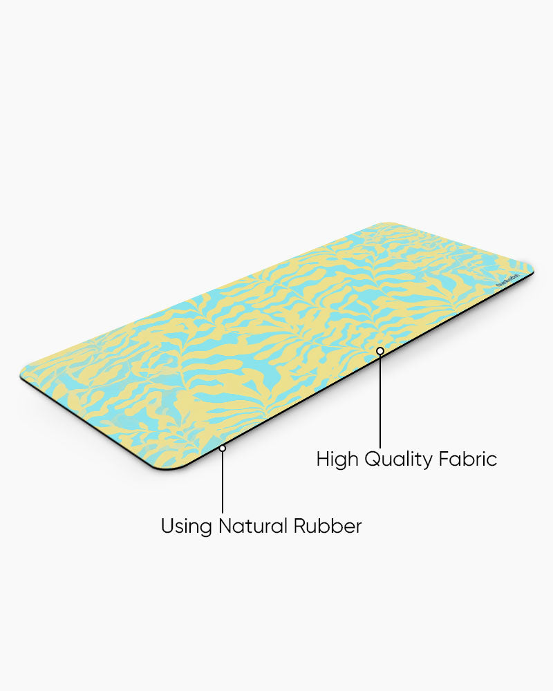 Lemon Lagoon Print Desk Mat