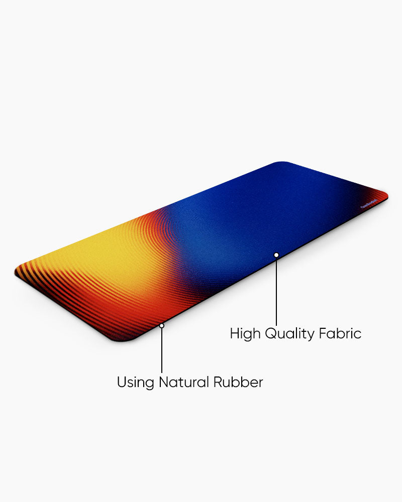 Solar Tide Print Desk Mat