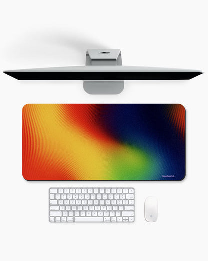 Sunset Current Print Desk Mat