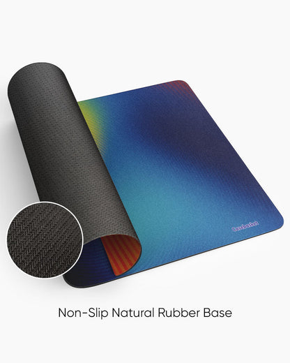 Sunlit Drift Print Desk Mat
