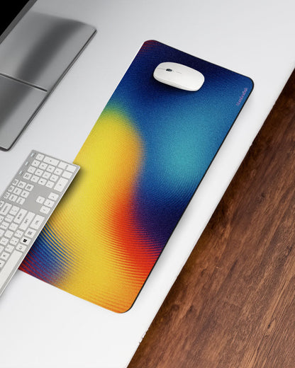 Sunlit Drift Print Desk Mat