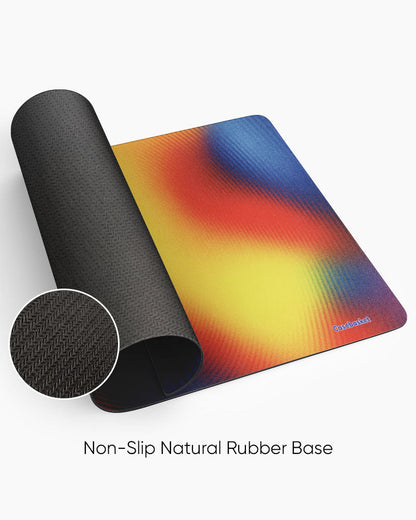 Solar Burst Print Desk Mat