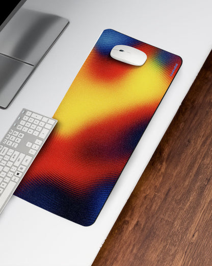 Solar Burst Print Desk Mat