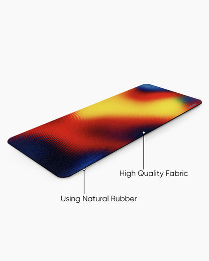 Solar Burst Print Desk Mat