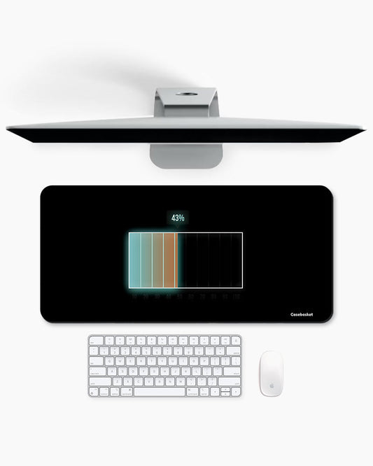 Signal Bar Print Desk Mat