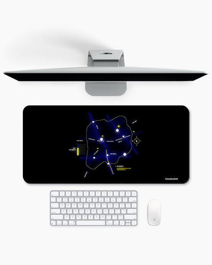 TrackFlow Print Desk Mat