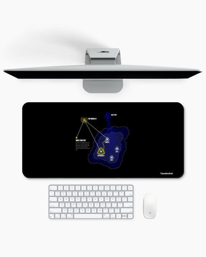 MissionMap Print Desk Mat