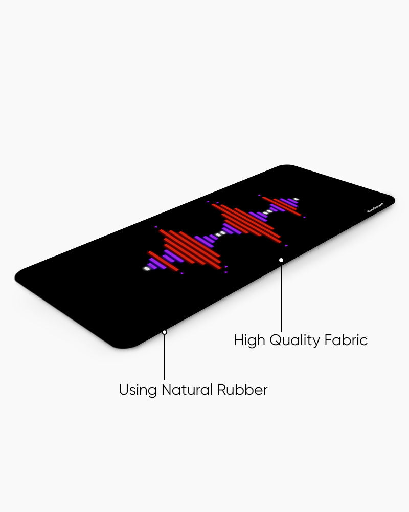 BeatPulse Print Desk Mat