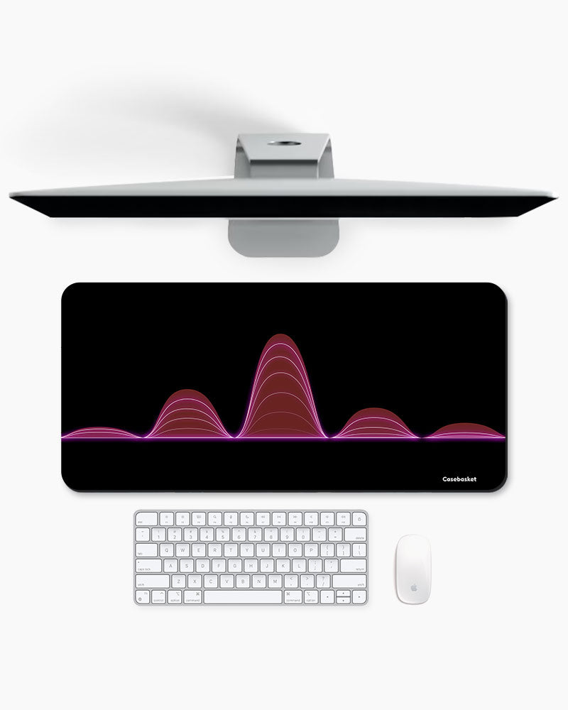 WaveMotion Print Desk Mat