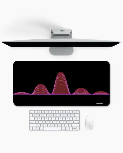 WaveMotion Print Desk Mat