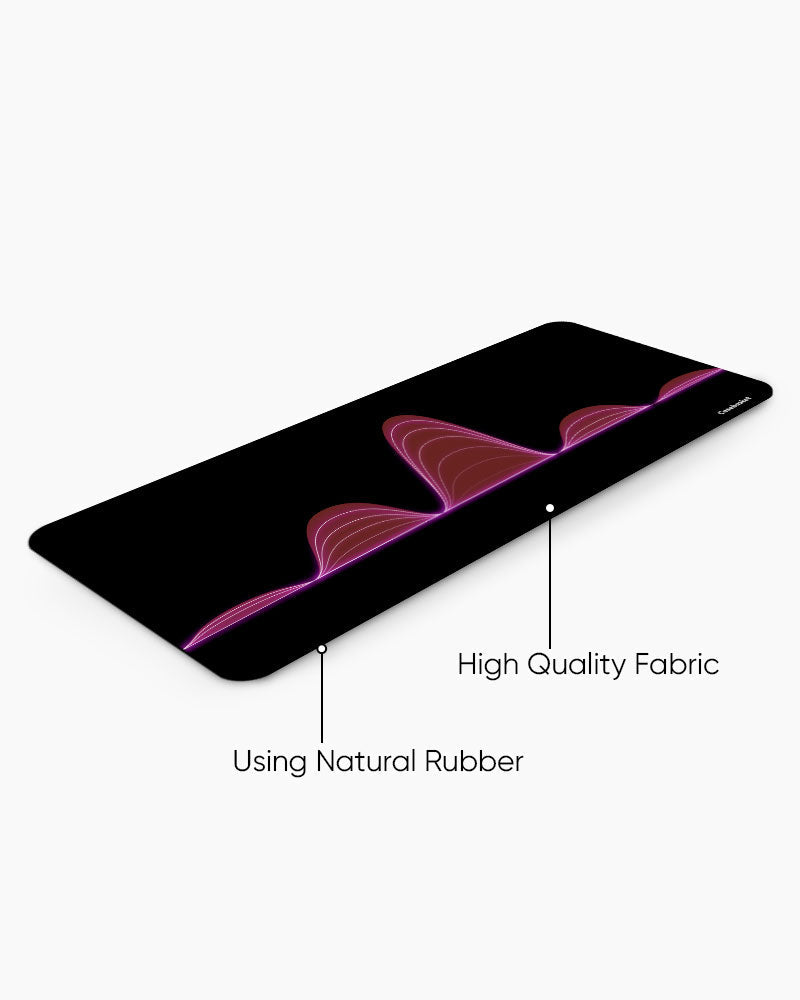 WaveMotion Print Desk Mat