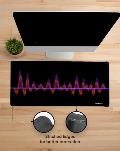 WaveSignal Print Desk Mat