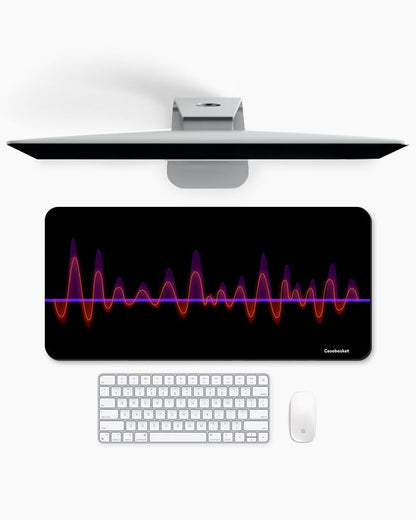 WaveSignal Print Desk Mat