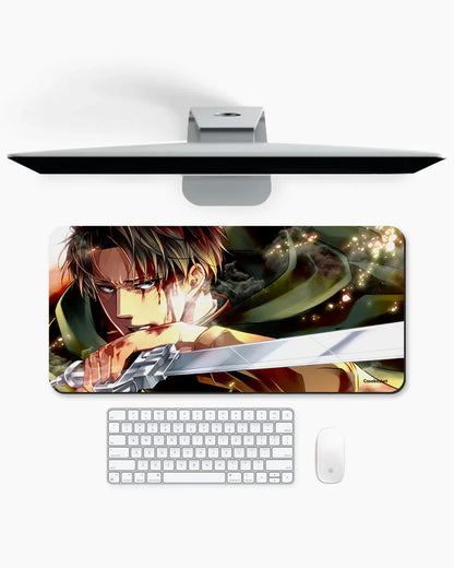 Silent Warrior Print Desk Mat