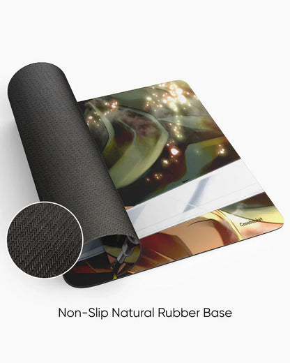 Silent Warrior Print Desk Mat