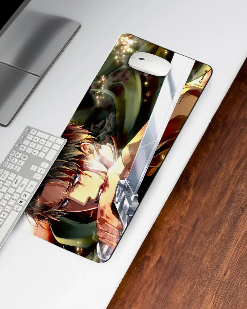 Silent Warrior Print Desk Mat