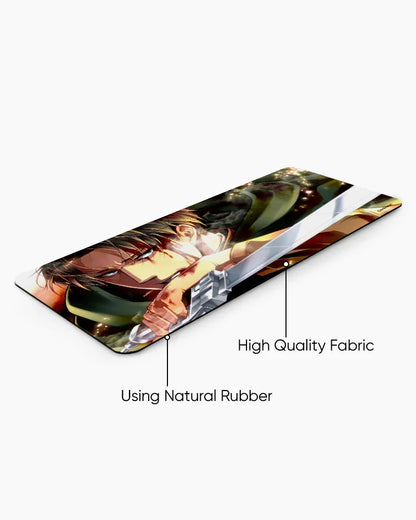 Silent Warrior Print Desk Mat
