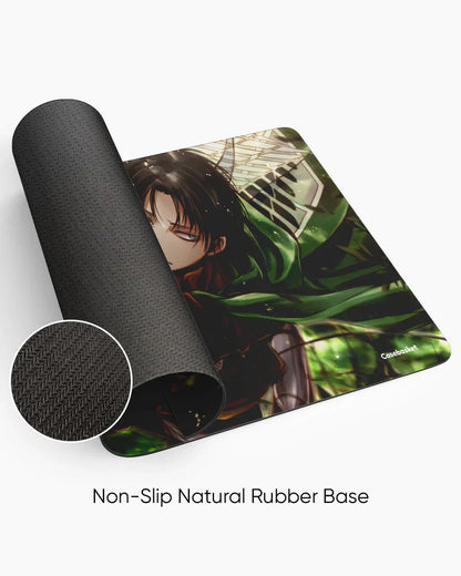 Forest Blade Print Desk Mat