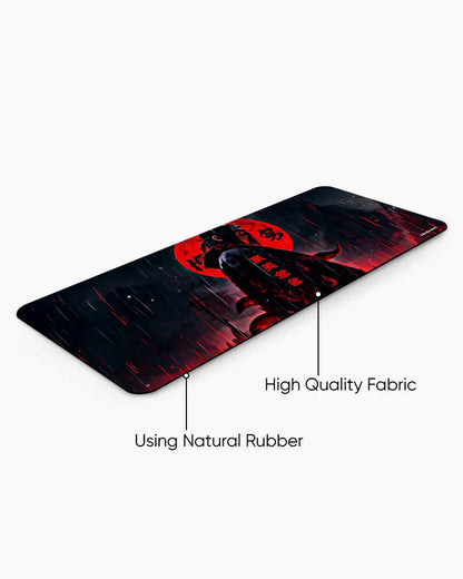 Eclipse Moon Print Desk Mat