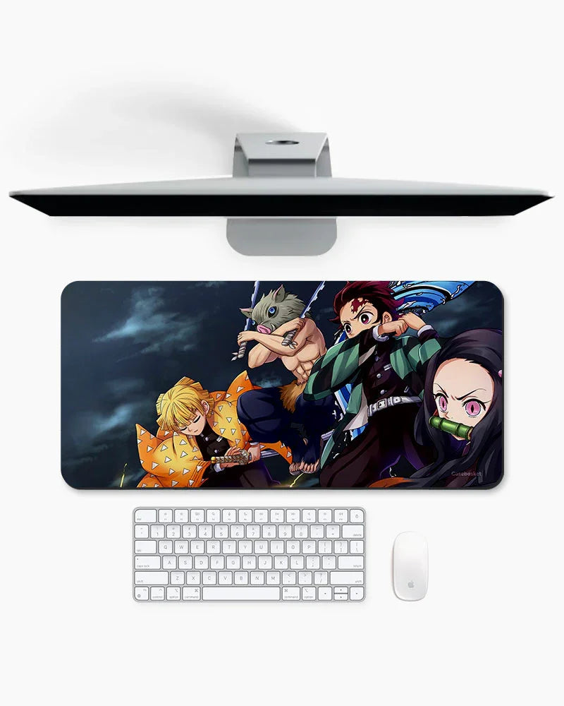 Demon Slayers Squad Print Desk Mat
