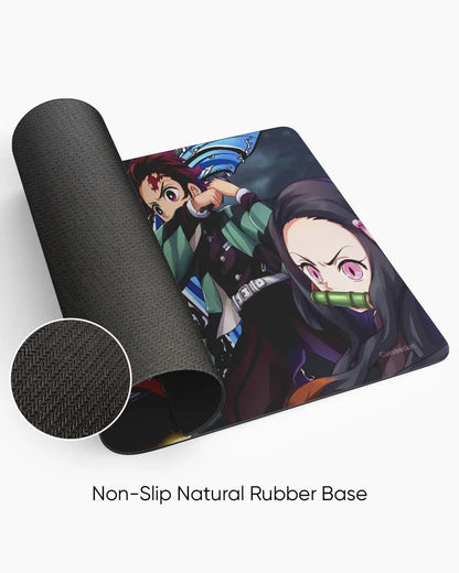 Demon Slayers Squad Print Desk Mat