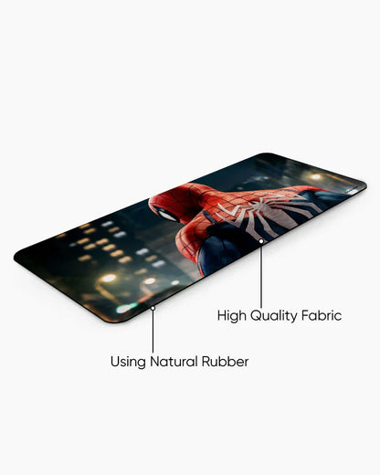 Midnight Spidey Print Desk Mat