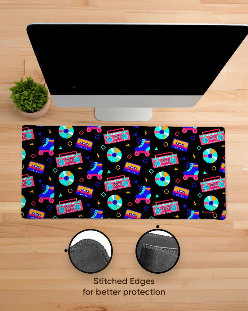 Groove Graffiti Print Desk Mat