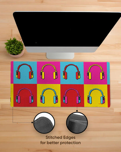 Vibescape Print Desk Mat