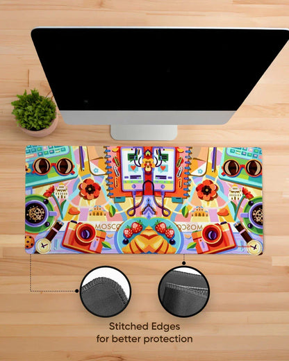 Carnival Pop Print Desk Mat