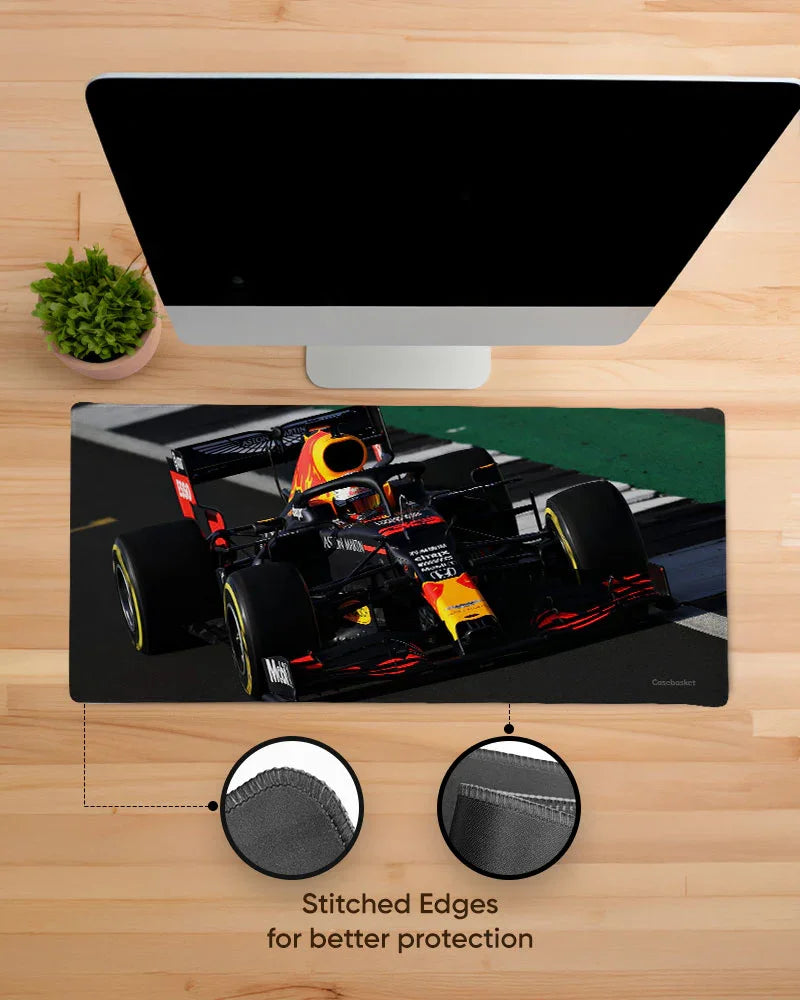 Track Dominance Print Desk Mat