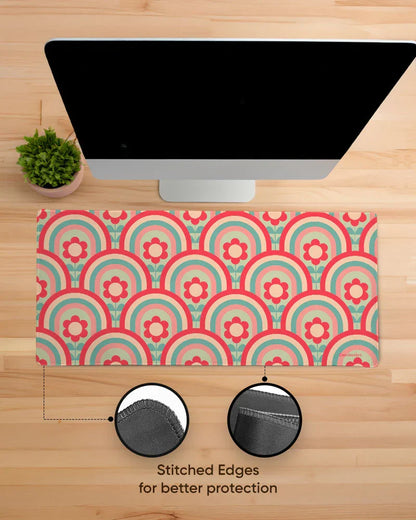 Rosy Canvas Print Desk Mat