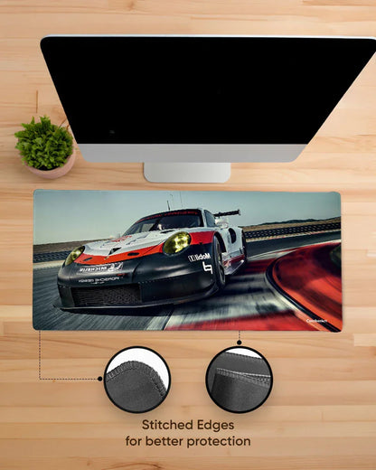 Racing Pulse Print Desk Mat