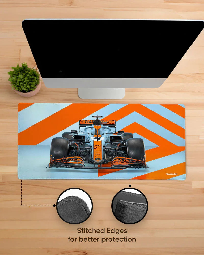 Dynamic Lines Print Desk Mat