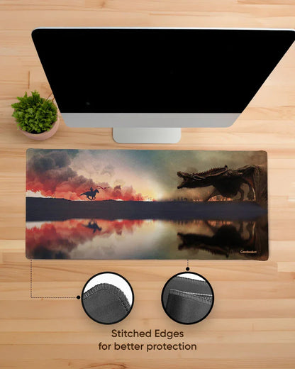 Twilight Echoes of War Print Desk Mat