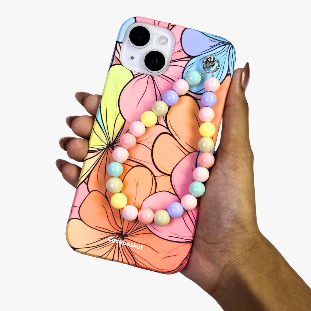 Floral Meadow Pastel Fall Chain Phone Cover