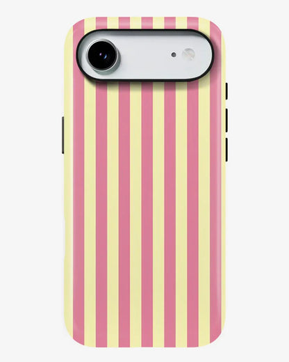 Lemon Pink Glossy Armour Shell Phone Cover