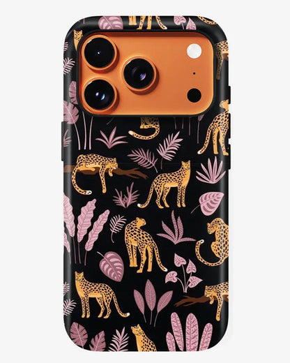 Midnight Safari Glossy Armour Shell Phone Cover