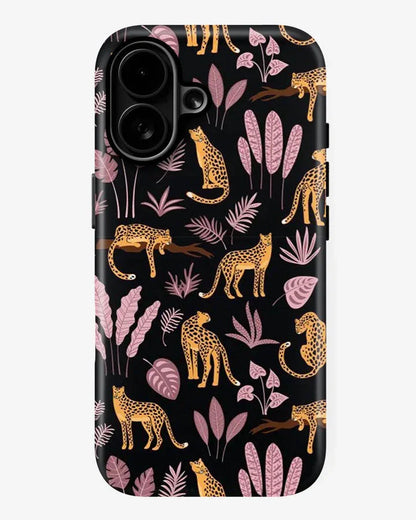 Midnight Safari Glossy Armour Shell Phone Cover