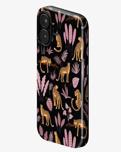 Midnight Safari Glossy Armour Shell Phone Cover