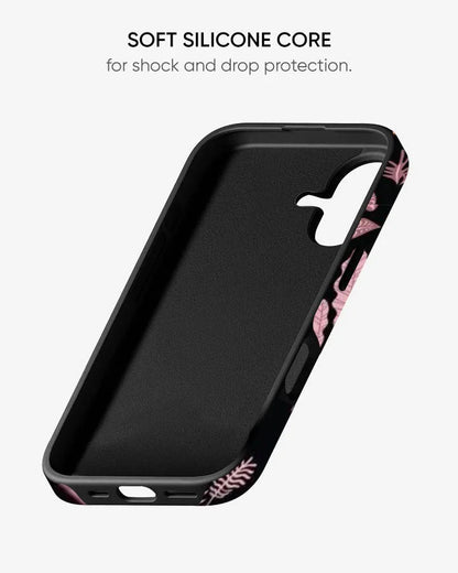 Midnight Safari Glossy Armour Shell Phone Cover