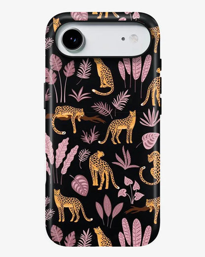Midnight Safari Glossy Armour Shell Phone Cover