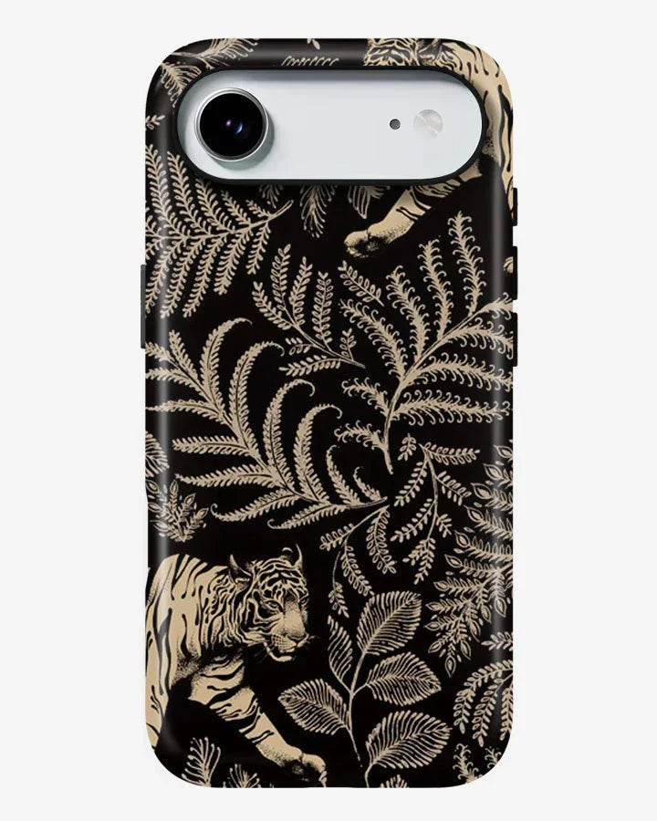 Tiger Noir Glossy Armour Shell Phone Cover