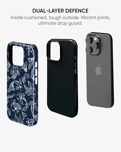 Zen Waves Glossy Armour Shell Phone Cover