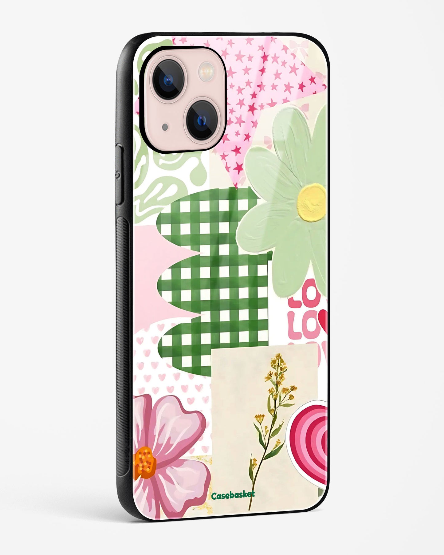 PastelPeony Glossy Phone Cover