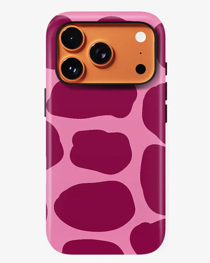Berry Moo Glossy Armour Shell Phone Cover