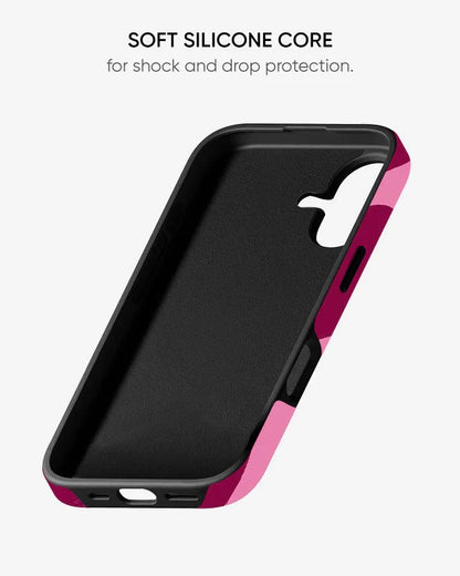 Berry Moo Glossy Armour Shell Phone Cover