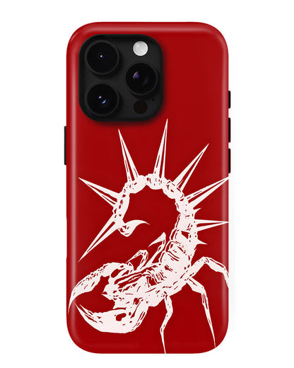 Scarlet Sting Glossy Armour Shell Phone Cover
