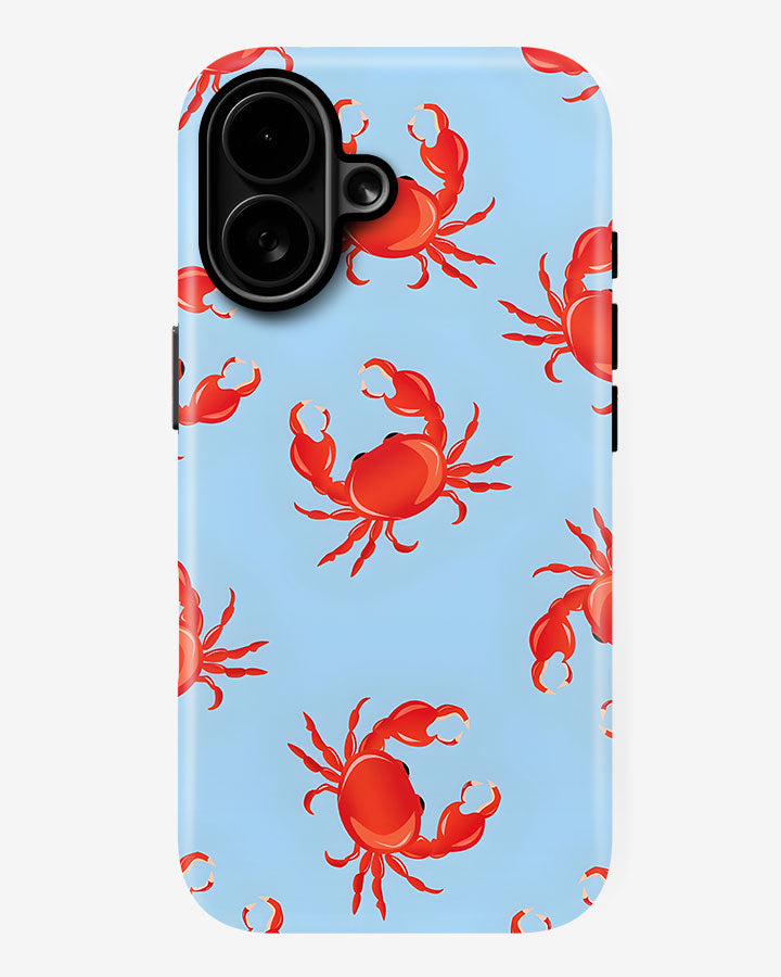 Cherry Crab Glossy Armour Shell Phone Cover